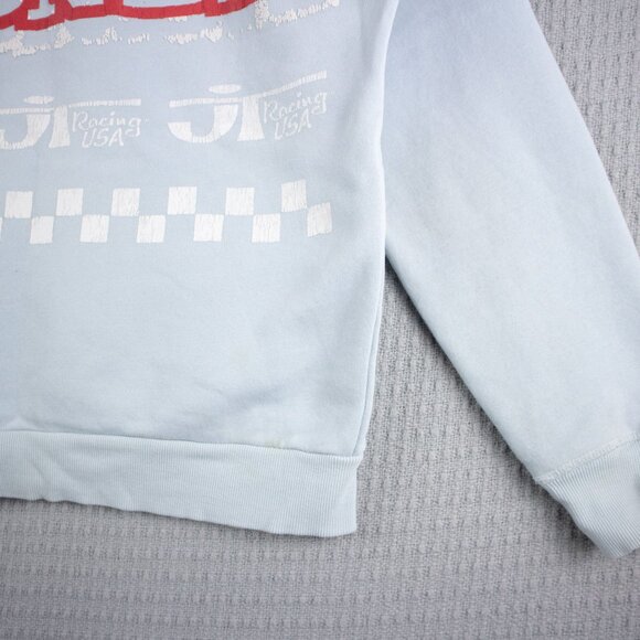 Bershka x Honda Graphic Print Hoodie Blue S - Picture 8 of 8